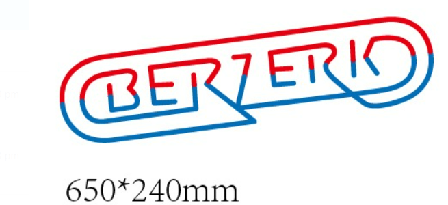 Berzerk Neon Sign